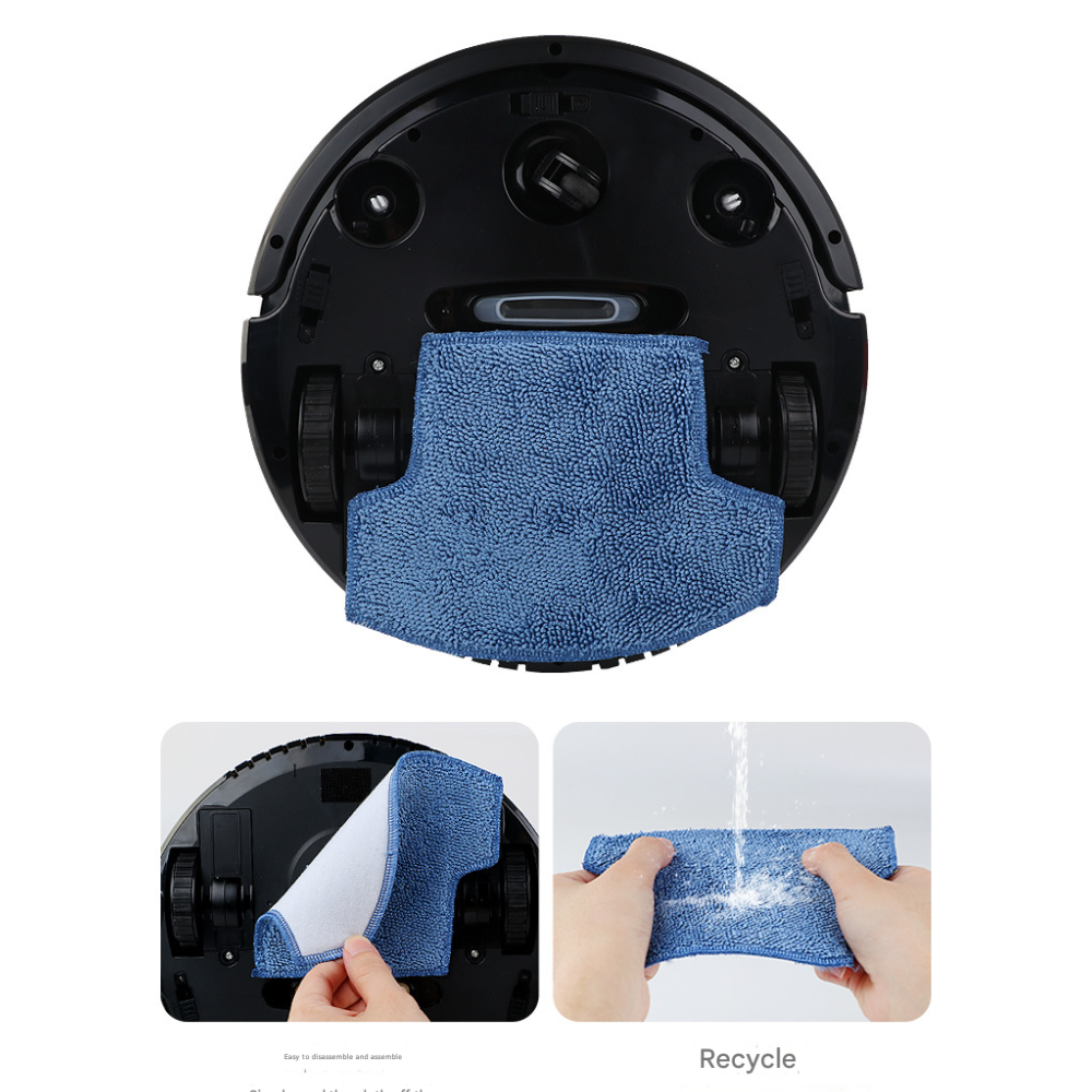 Robot Vacuum AI Navigation Mop Drying Smart Floor Cleaning