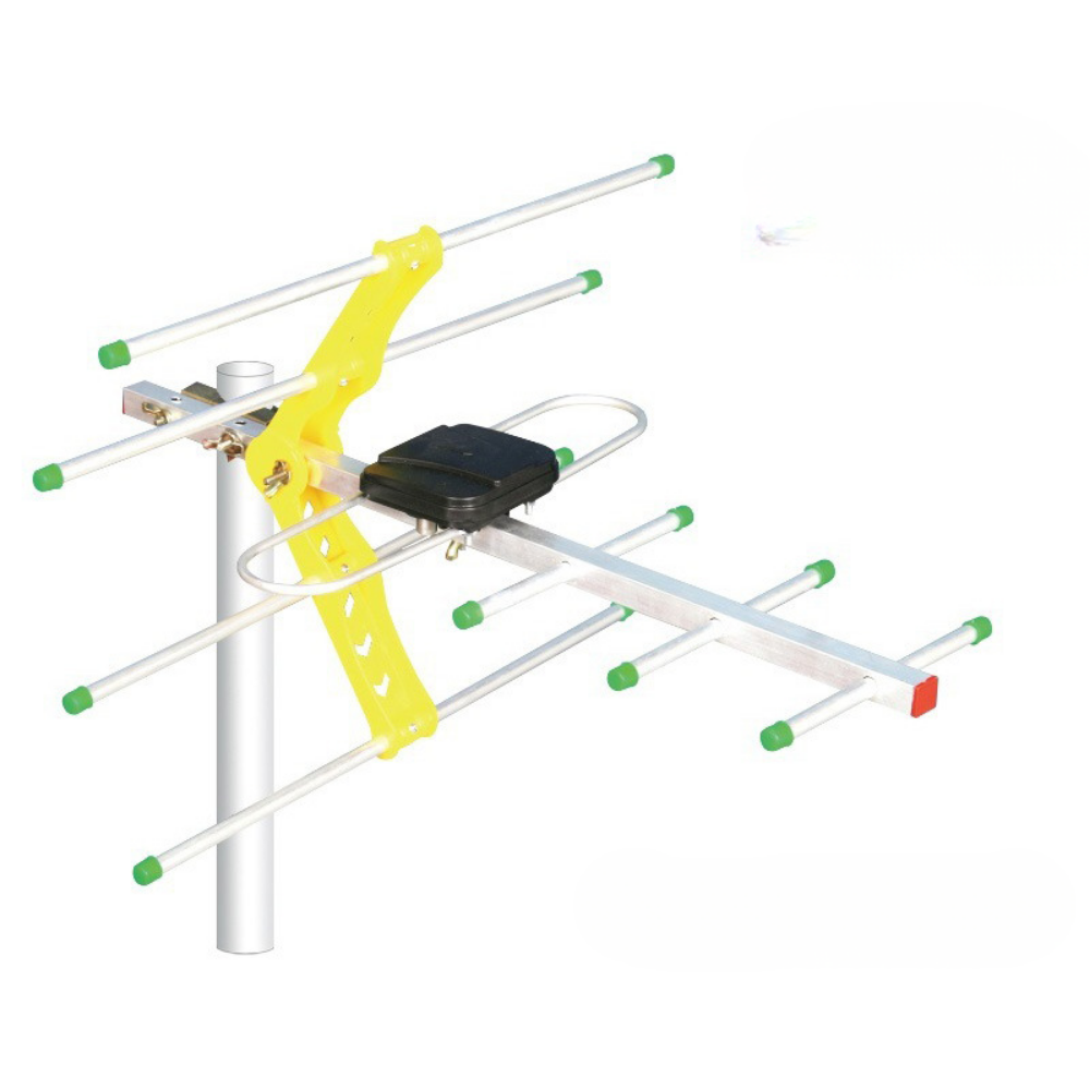Antenne TV extérieure longue portée UHF VHF FM