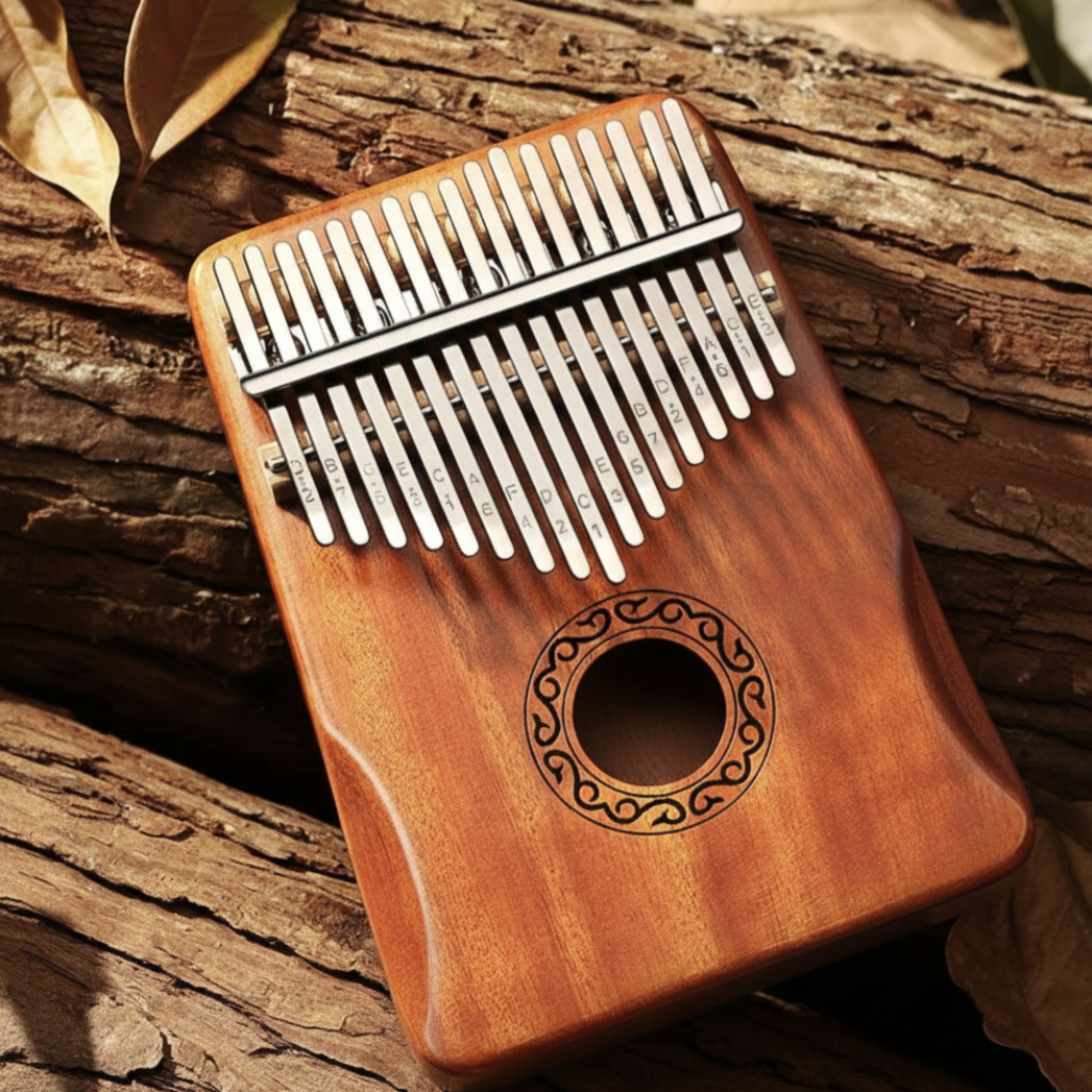 Wood Kalimba Thumb Piano Musical Instrument