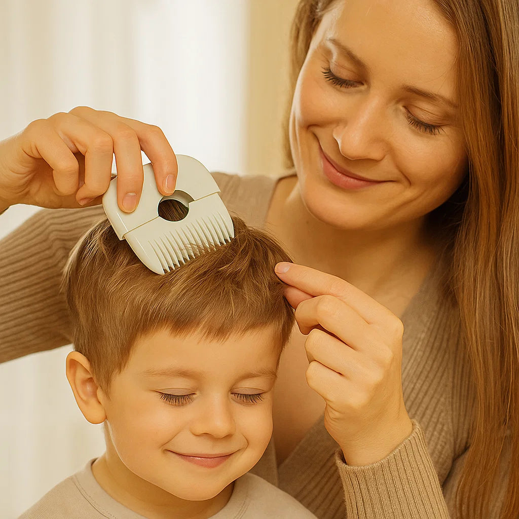 Peigne coupe-cheveux enfant idéal coupe douce coiffage