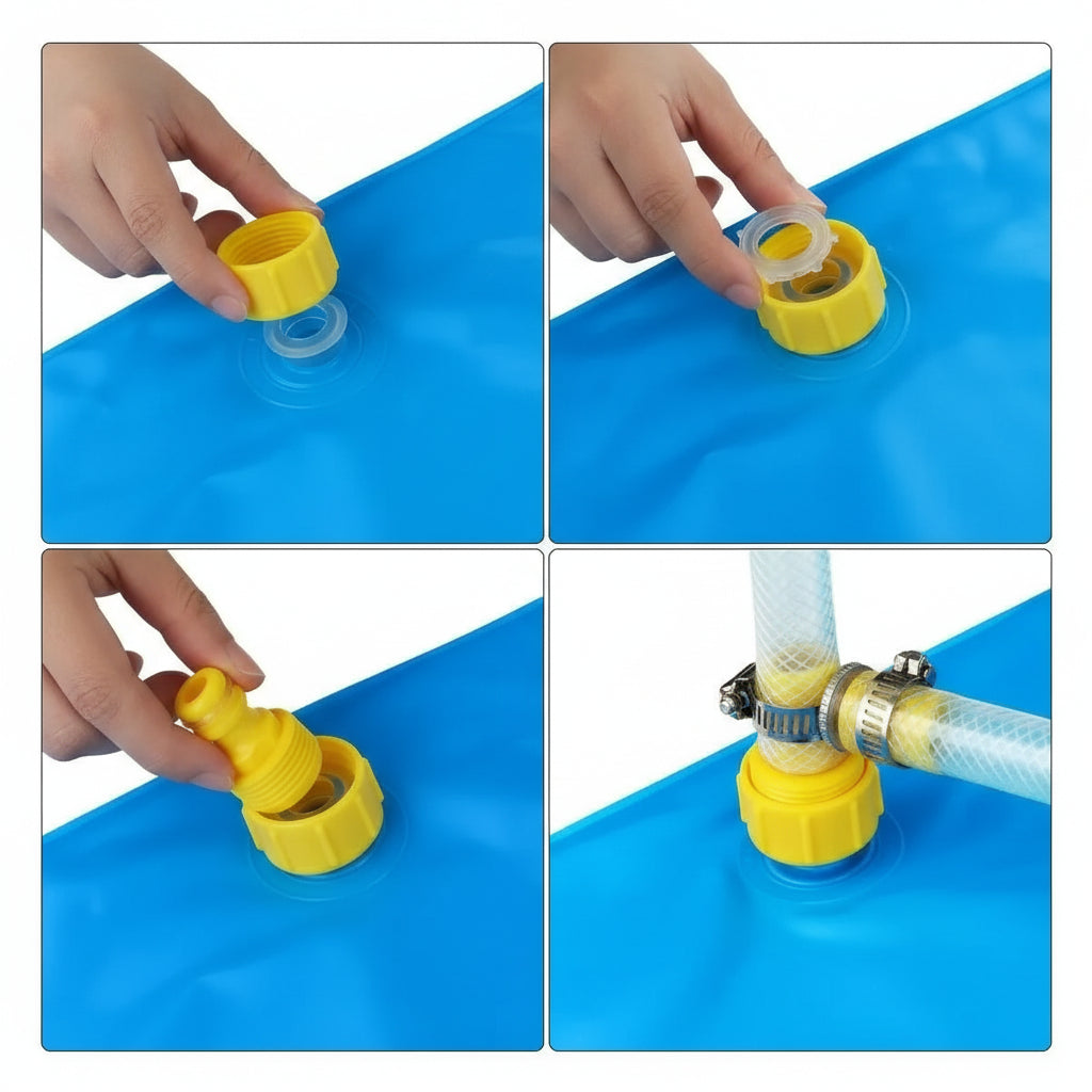 Kinder Spritzbecken Pool Spielzeug Wasserfontänen - Image 5