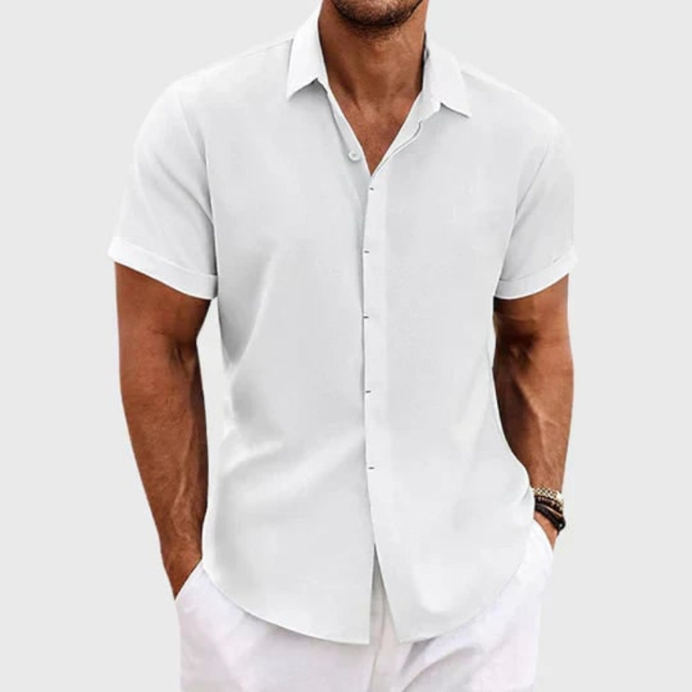 Kurzarmhemd Klassisch Casual Wear - Image 8
