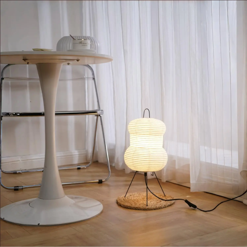 Schlafzimmer Laterne aus Reispapier Japanischer Stil Warmes Licht