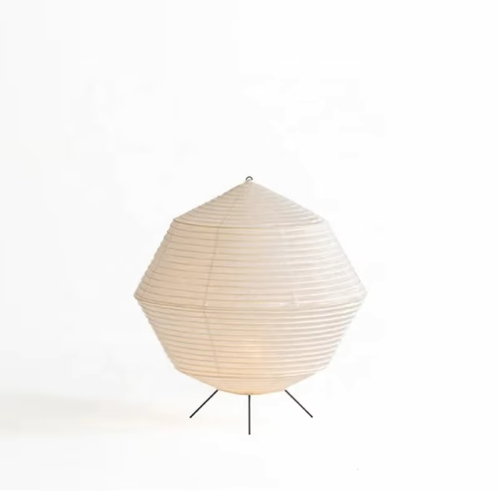 Tischlampe aus Reispapier Japanischer Stil Warmes Licht Ambiente