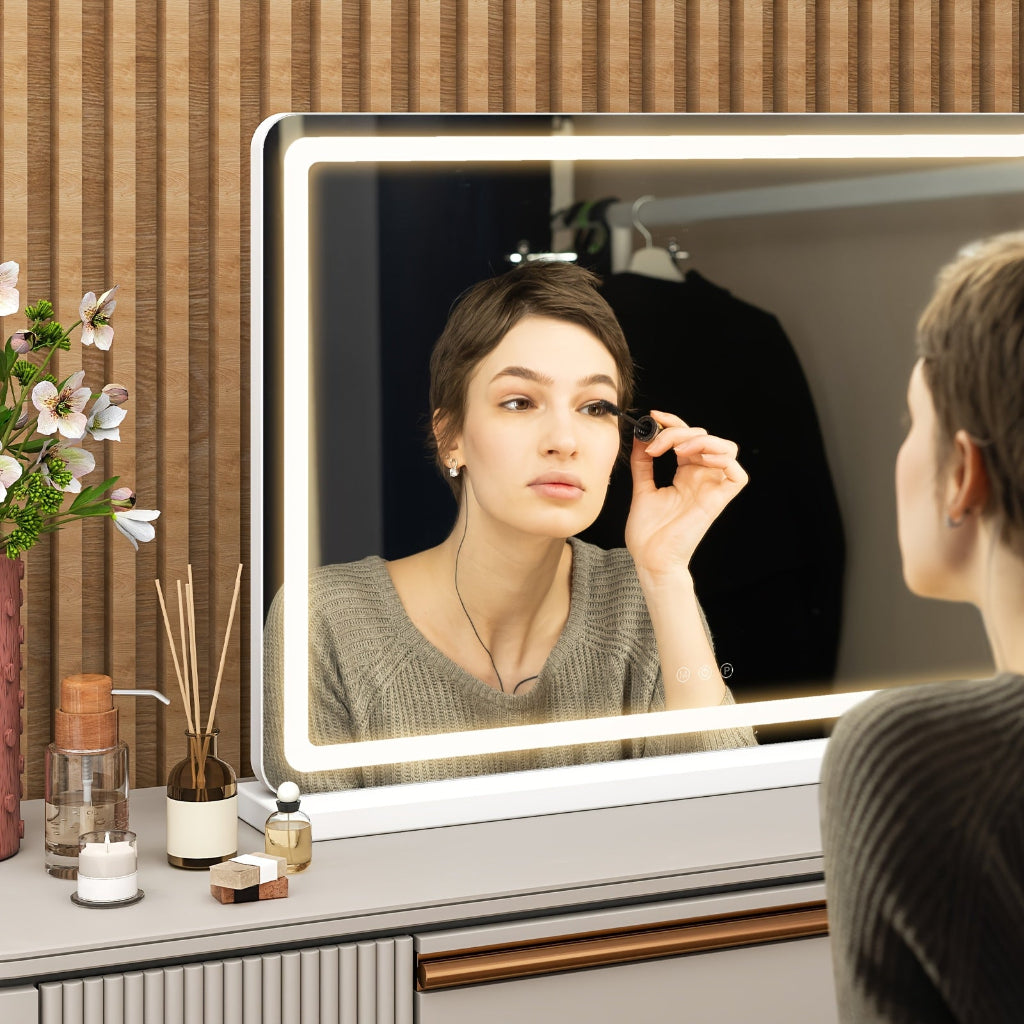 Smart LED Makeup Mirror Lighting Clear Reflections