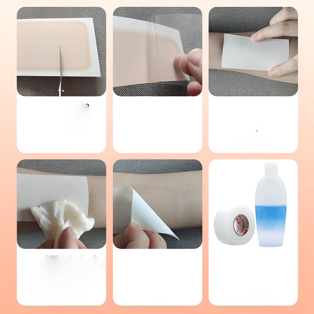 Narben Concealer Hautfarbene Abdeckpflaster Dünn