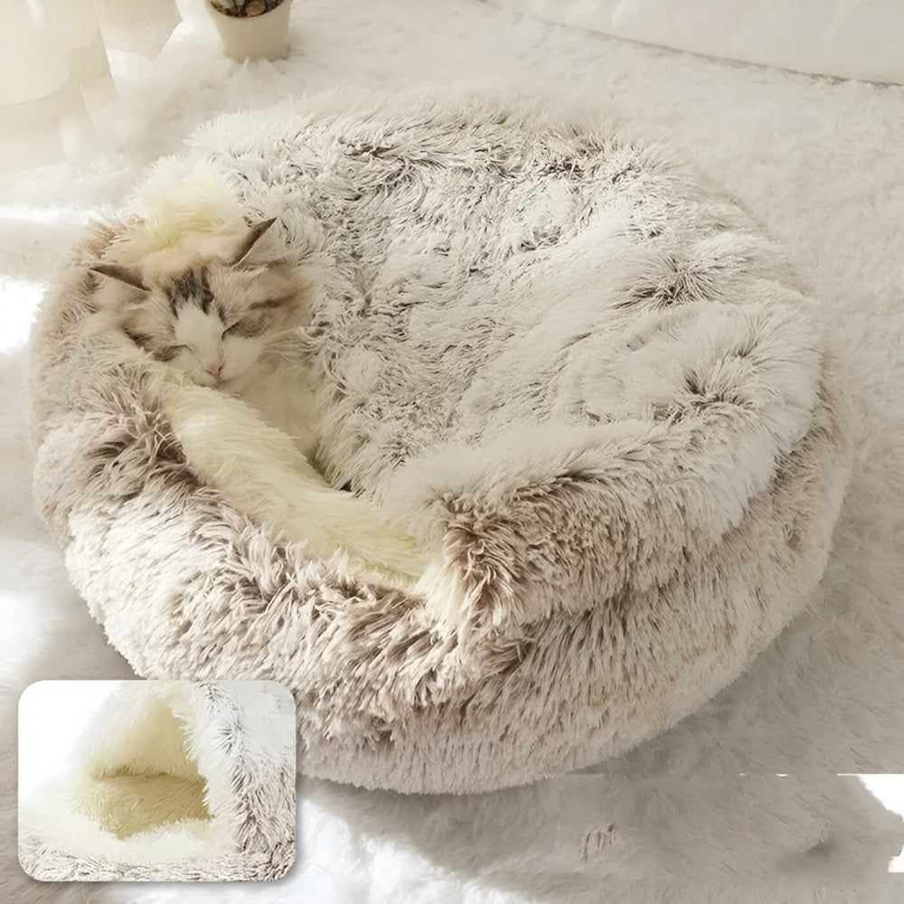 Hundebett Flauschig Warmes Kuschelnest