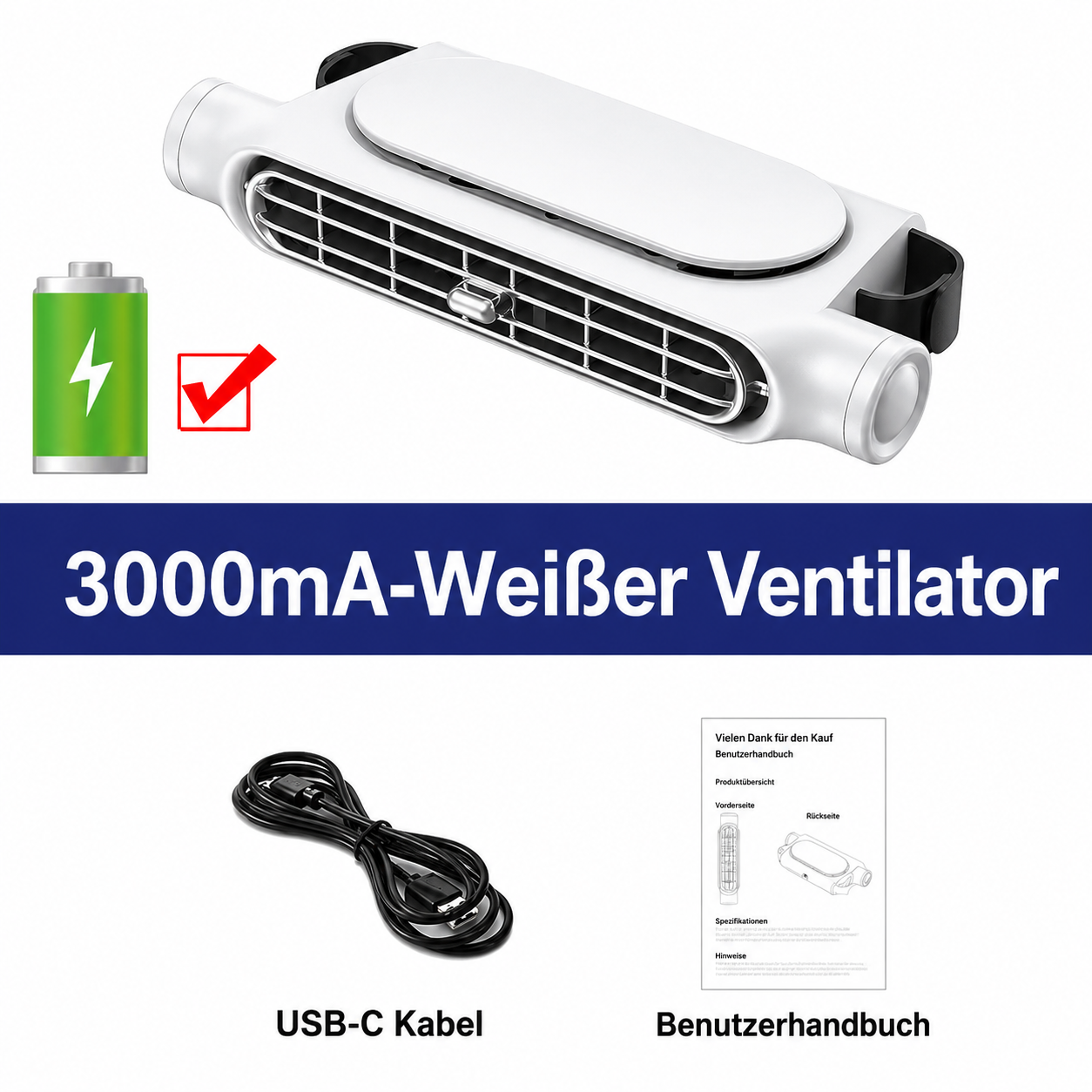 Luftkühler Kühlung Mobiler Mini Ventilator USB