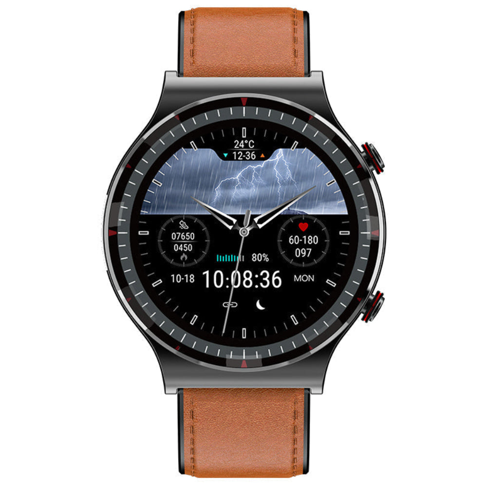 Smartwatch with ECG Blood Pressure Oxygen Monitor