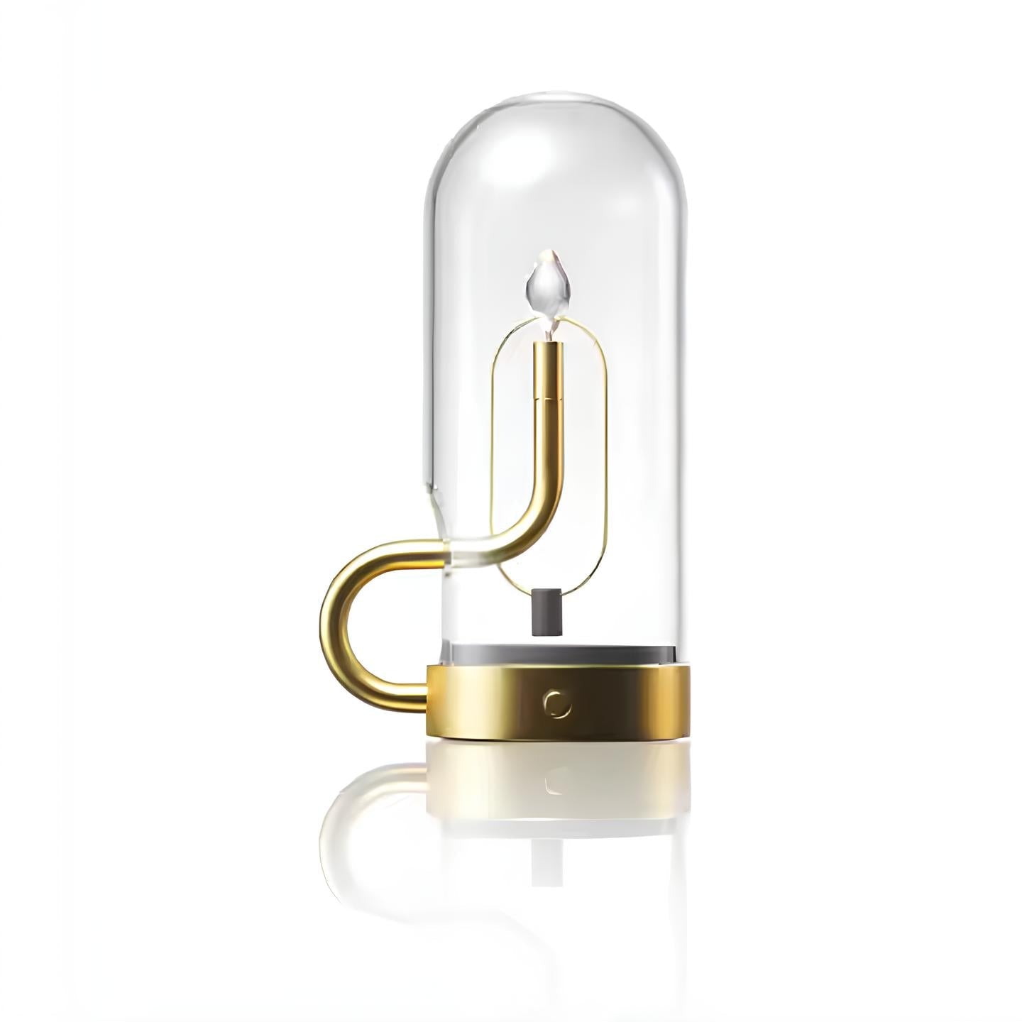 Glass LED Table Lamp with Magnetic Pendant Light