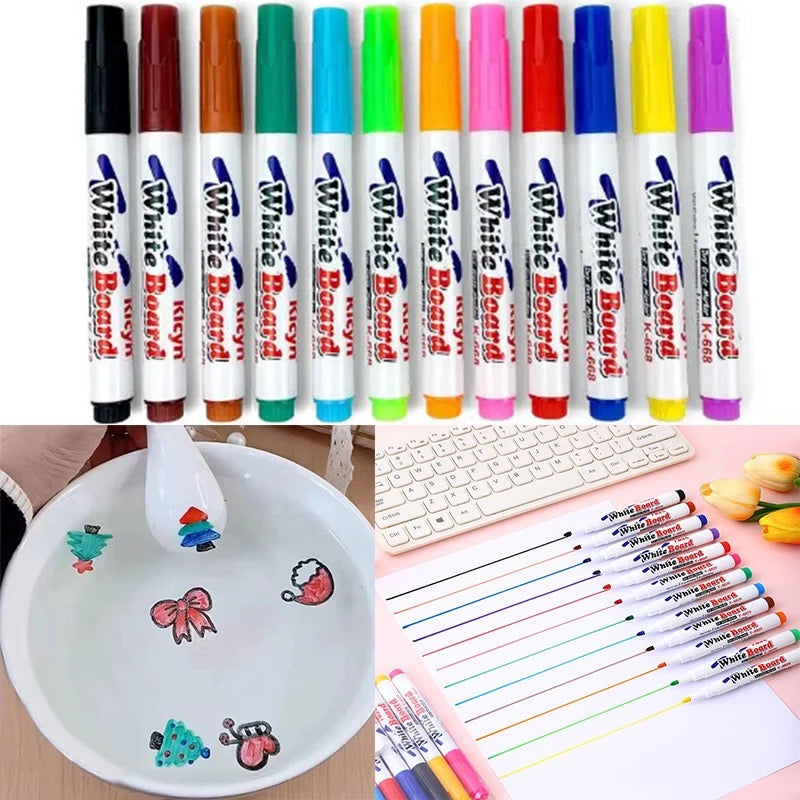 Magic Markers Floating Water Paint Markers