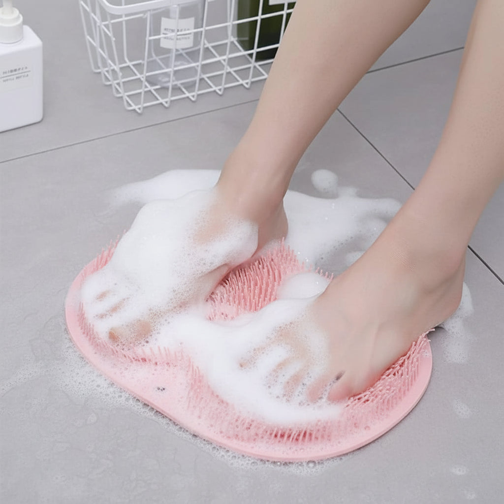 Foot Peeling Mat Bathroom Foot Cleaning Mat Shower