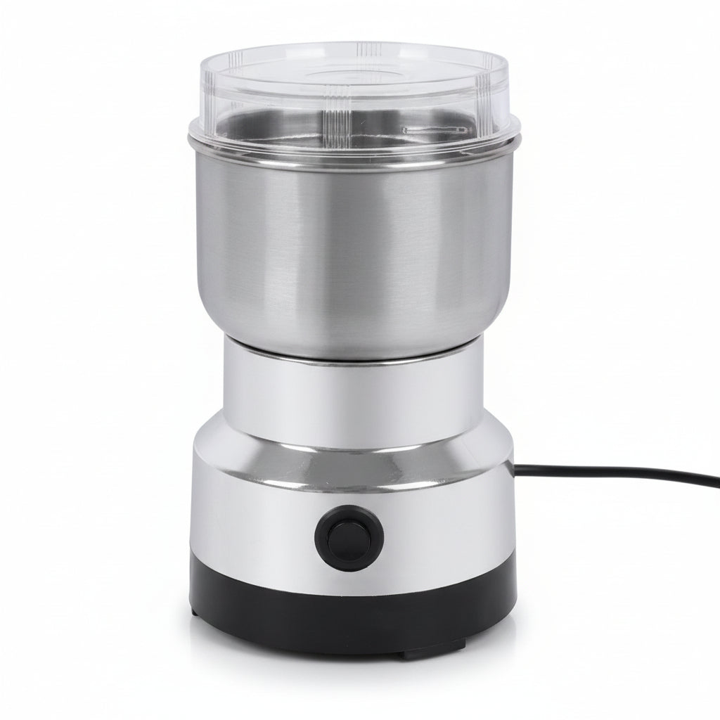 Macinacaffè Elettrico Acciaio Inox Macina Spezie Cereali