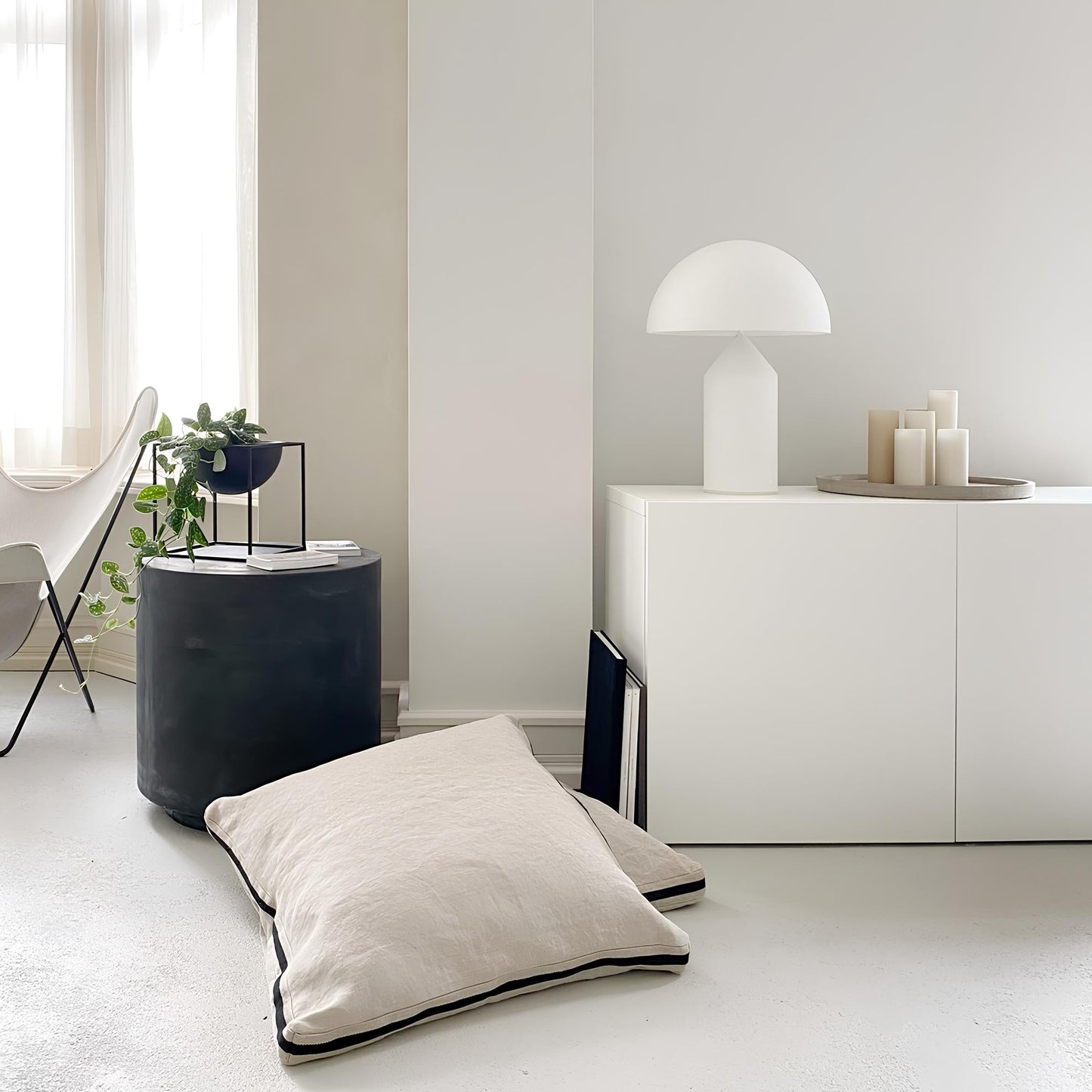 LED Metal Table Lamp Modern Dimmable