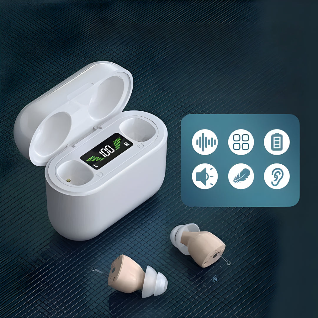 Digital Hearing Aid Rechargeable Noise-Reducing