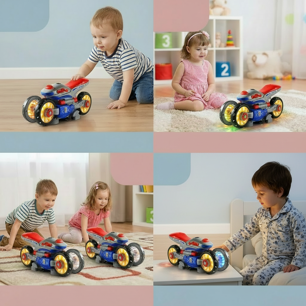 Giocattolo moto Luce Musica per bambini