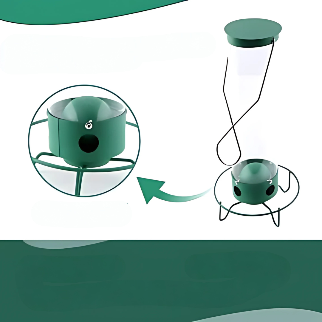 Vogelfutterspender Metall Wetterfest Hängend