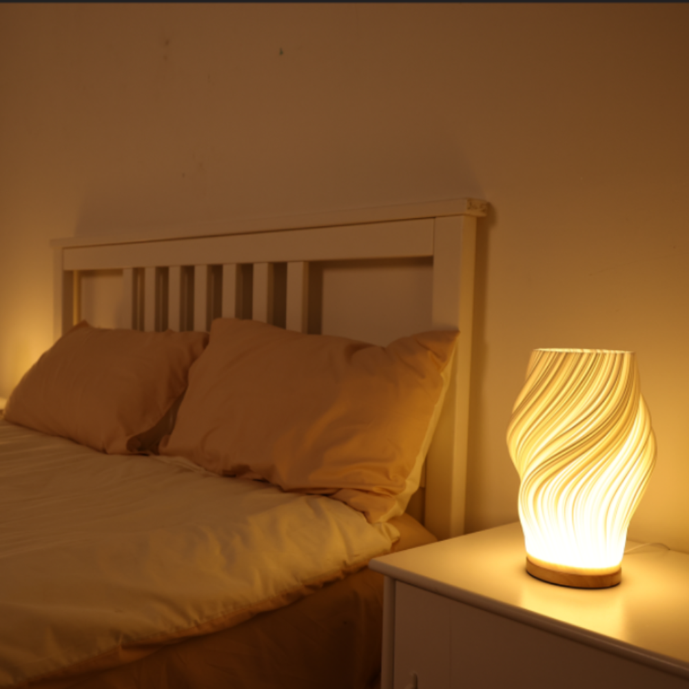 Wavecrest Lampe Tischlampe Nachtlicht Modern - Image 15
