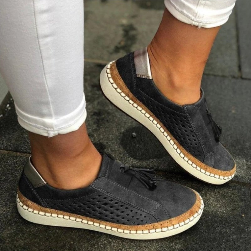 Women's Damen Slip-On Casual Schuhe | Bequeme Schuhe - Image 5