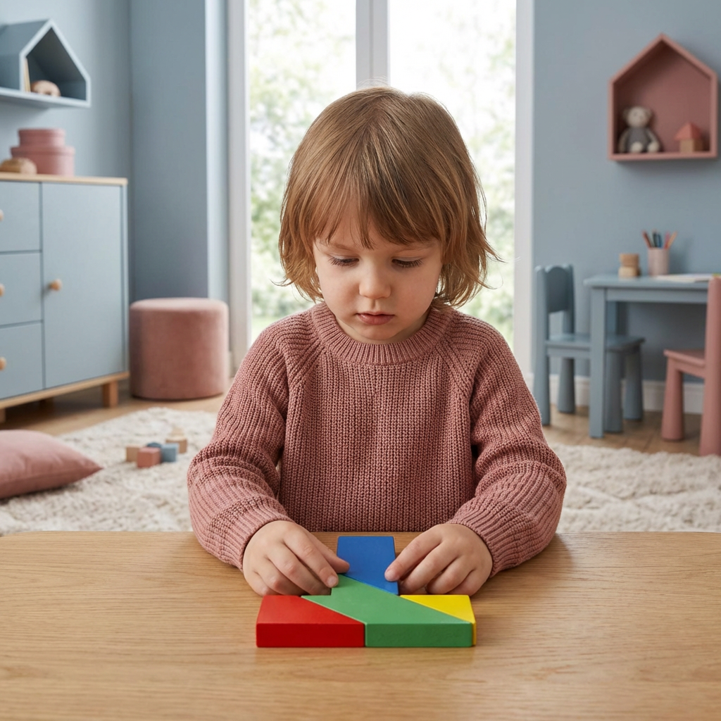 Puzzle Toy Wood Promotes Creativity Problem Solving Skills