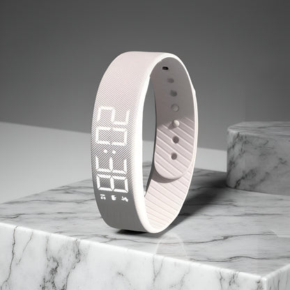 Sport Uhr LED Digital Silikon Armband Wasserdicht Leicht Damen Herren