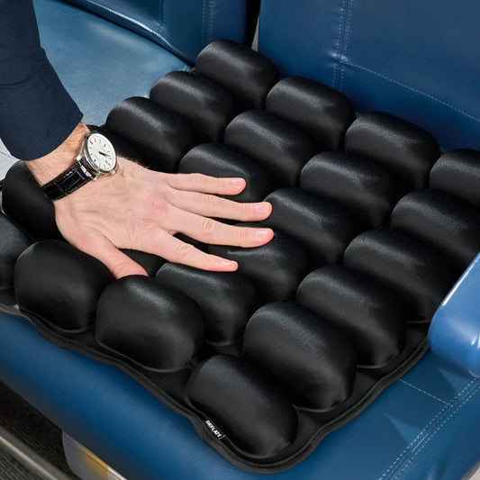 Travel Inflatable Seat Cushion Ergonomic Air Pad Comfort