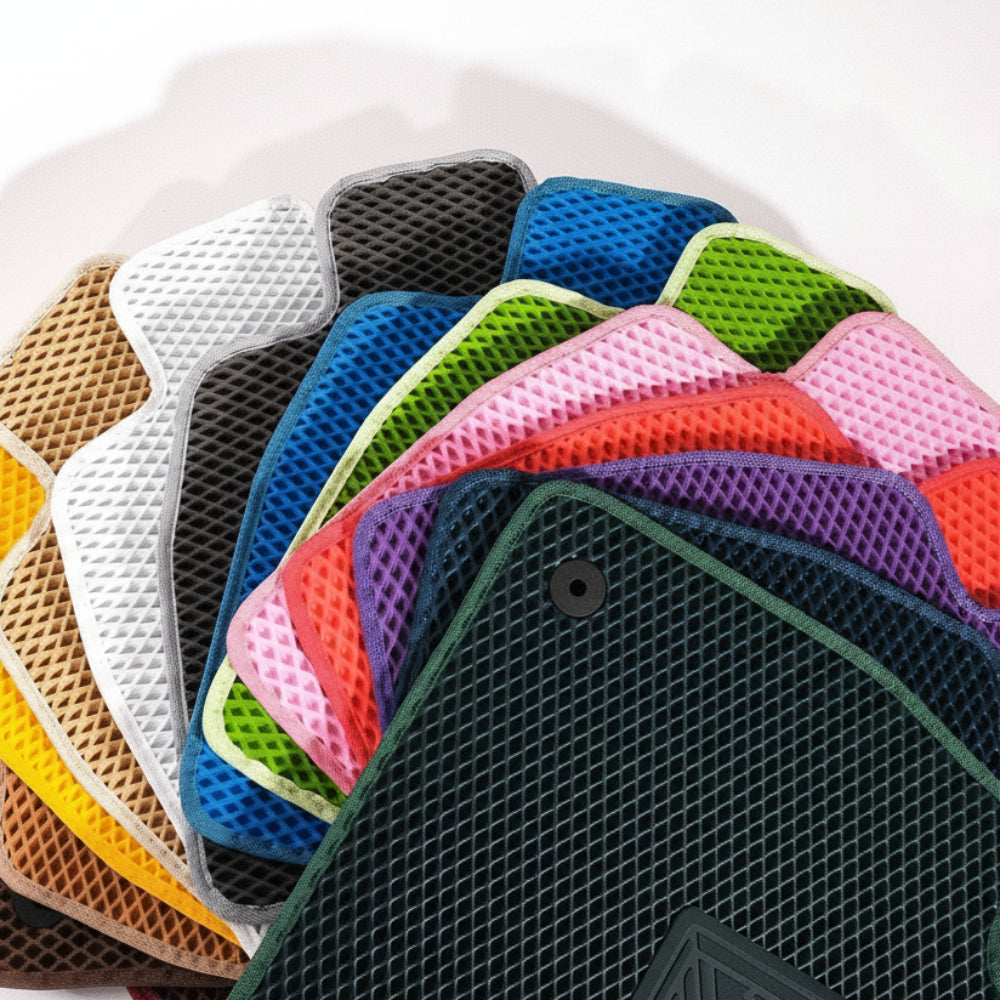 Wasserdichte Gummi Auto Fußmatten Rutschfest Leicht Pflegeleicht