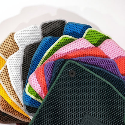 Wasserdichte Gummi Auto Fußmatten Rutschfest Leicht Pflegeleicht