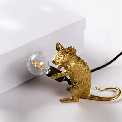 Dekorative Harz Tischlampe Tierfigur