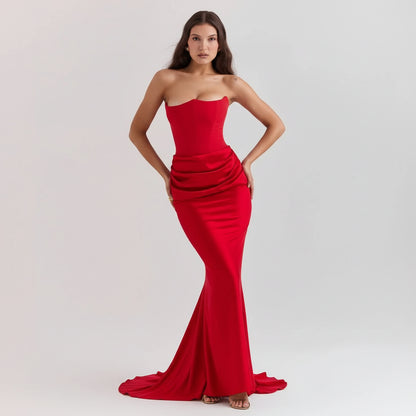 Korsett Kleid Besondere Anlässe Fließendem Design