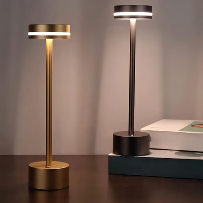 LED Tischlampe Kabellos Dimmbar Aluminium Modern