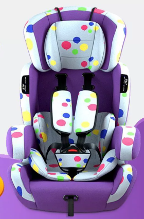 Auto Kindersitz verstellbar Reha mit 5-Punkt-Gurt Schwarz