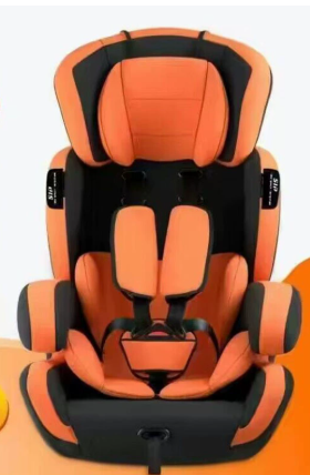 Auto Kindersitz verstellbar Reha mit 5-Punkt-Gurt Schwarz