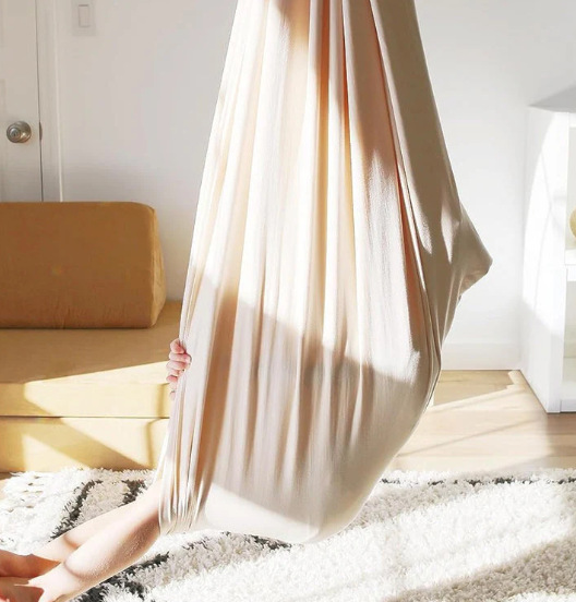 Kinderschaukel Indoor Therapieschaukel Hängesitz Stoff