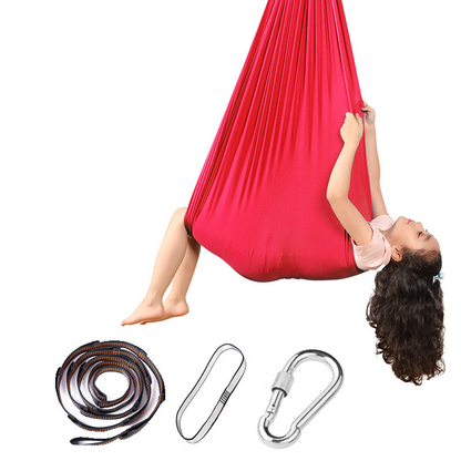 Kinderschaukel Indoor Therapieschaukel Hängesitz Stoff