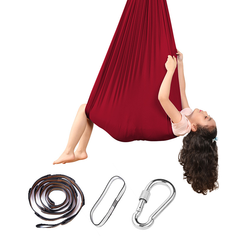 Kinderschaukel Indoor Therapieschaukel Hängesitz Stoff