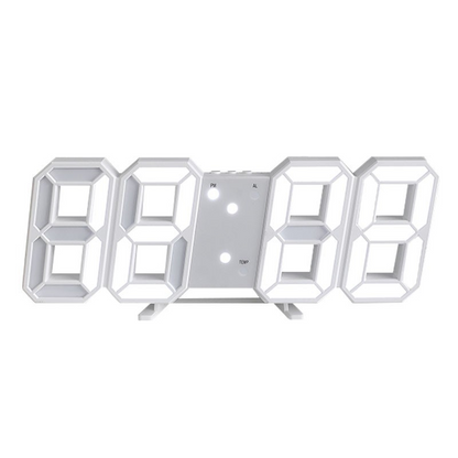 LED Digitale Wanduhr Modernes 3D Design