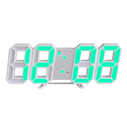 LED Digitale Wanduhr Modernes 3D Design