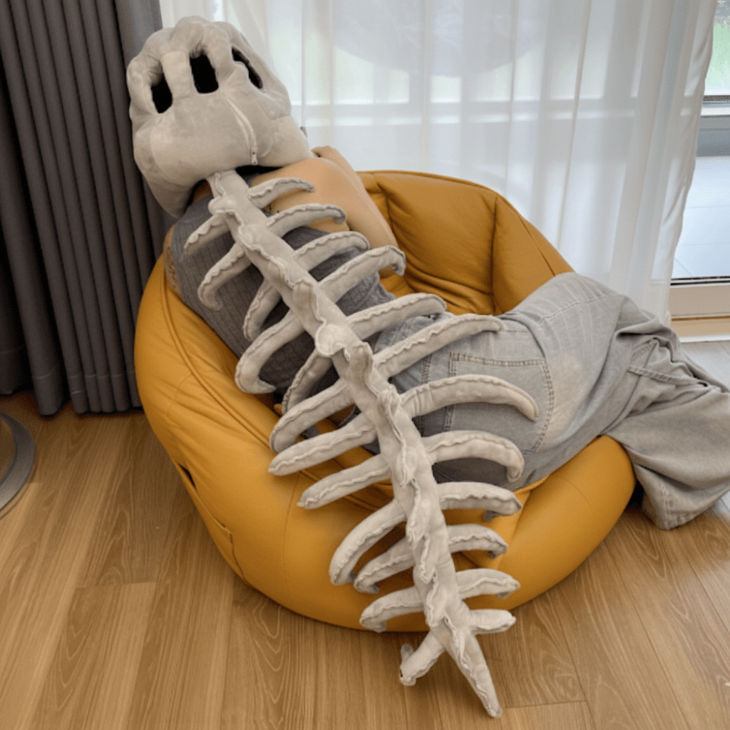 Costumi di Halloween per bambini Scheletro di dinosauro in peluche