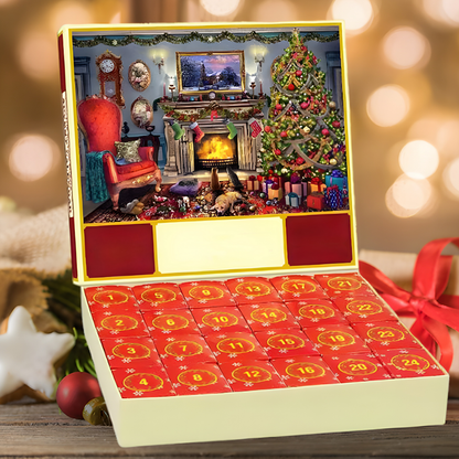 Advent Calendar Weihnachts Puzzle Set Familien Adventskalender