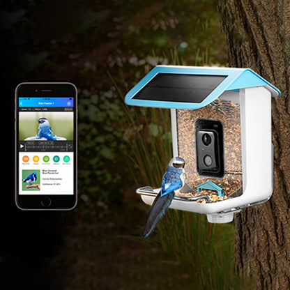Vogelfutterhaus Kamera Solar Outdoor Vogelhaus
