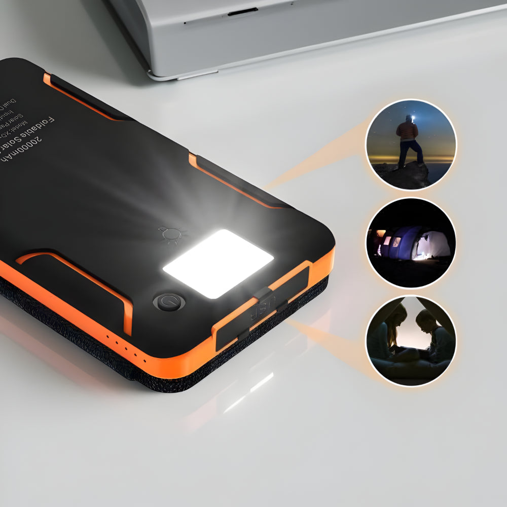 Solar Powerbank Outdoor Schnellladegerät 25000mAh