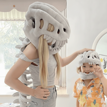 Costumi di Halloween per bambini Scheletro di dinosauro in peluche