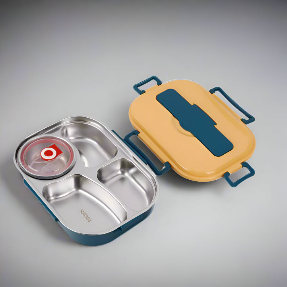 Edelstahl Lunchbox Auslaufsicher Mehrfachfächer