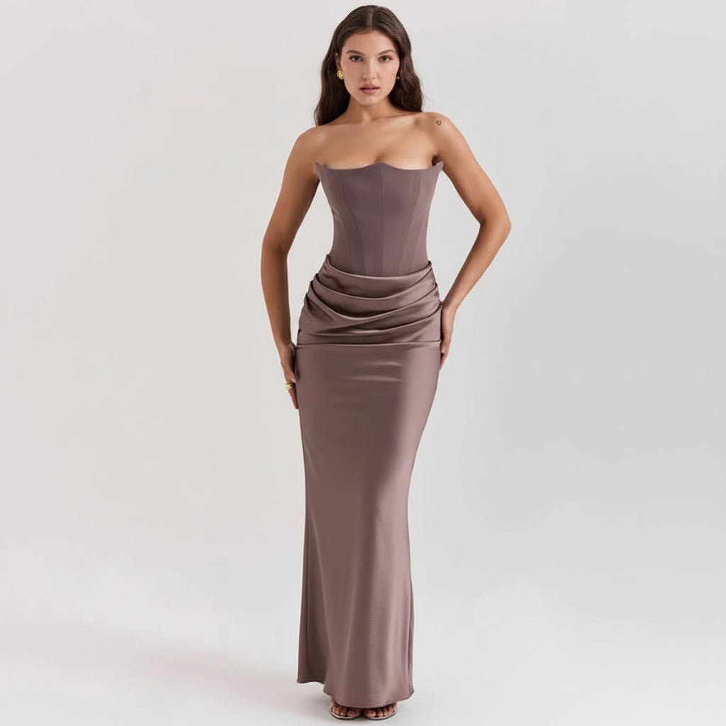 Korsett Kleid Besondere Anlässe Fließendem Design