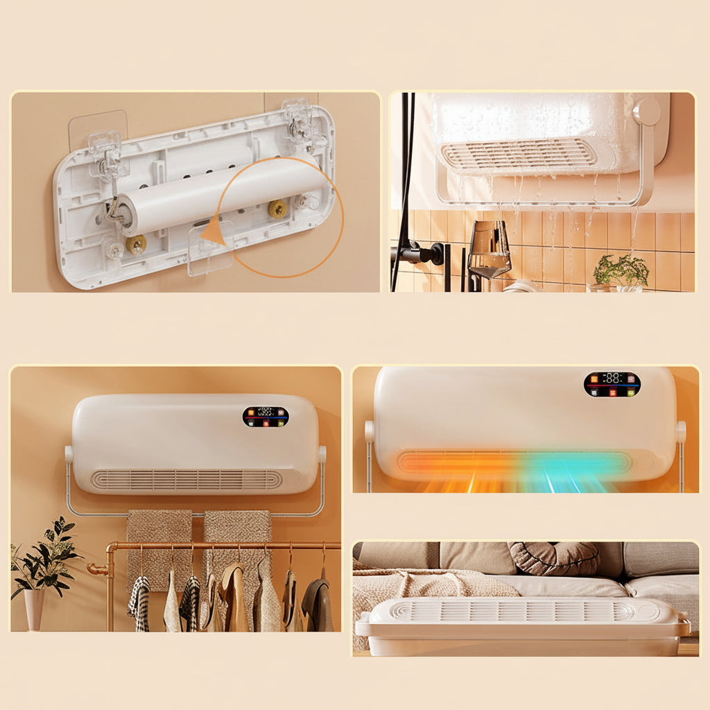 Climatiseur Portable Télécommande Silencieux Refroidissement