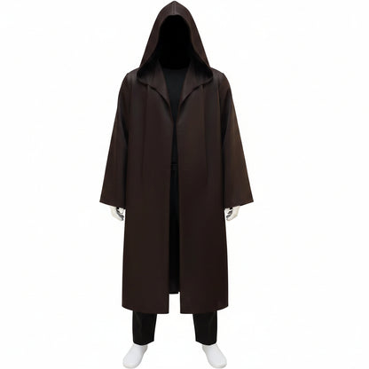 Halloween Kostüme Herren Tunika Kapuzenrobe Komplettset