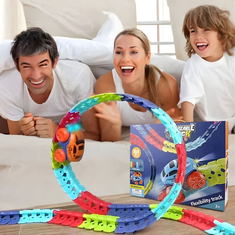Toy Car Track Anti Gravity Racing Set Kids