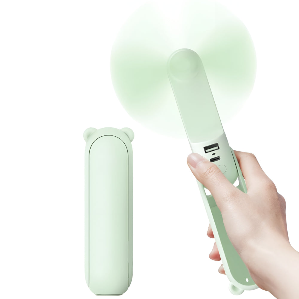USB fan handheld fan portable foldable pocket fan