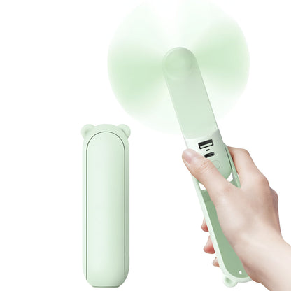 USB fan handheld fan portable foldable pocket fan